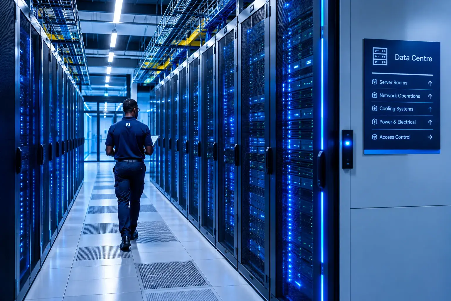 Data Centers & Critical Infrastructure environment served by Aegis Infrastructure Technologies